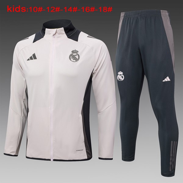 Kinder Trainingsanzug Real Madrid 2024-2025 Pink 3